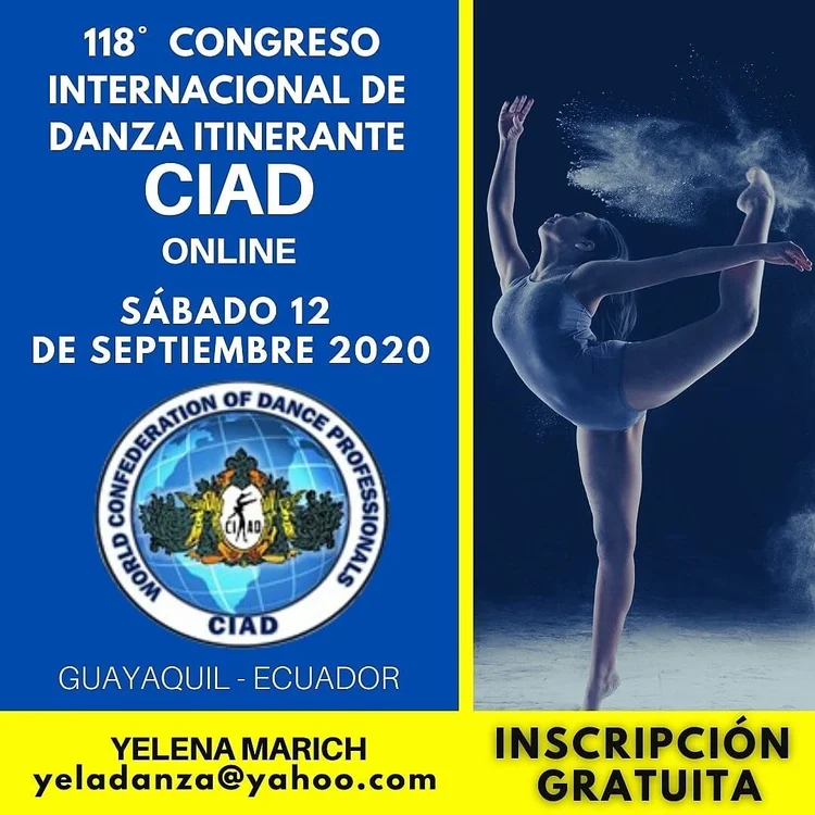 118° CONGRESO INTERNACIONAL DE DANZA ITINERANTE CIAD