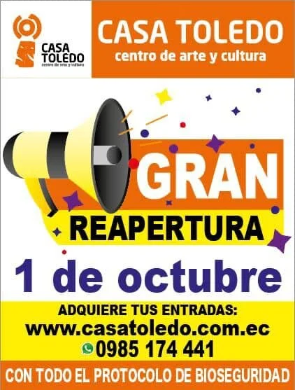 Reapertura del Centro Cultural Casa Toledo