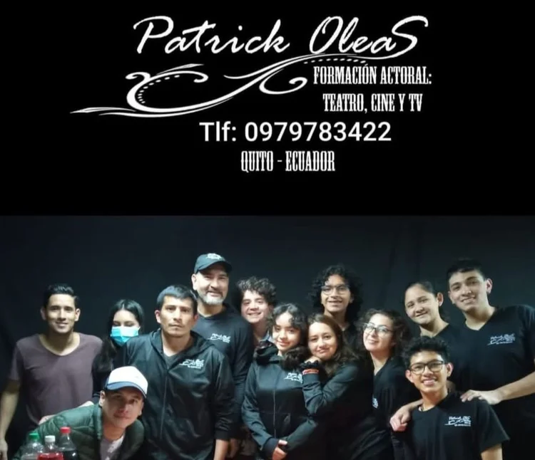 PATRICK OLEAS FORMACIÓN ACTORAL TEATRO CINE Y TV.