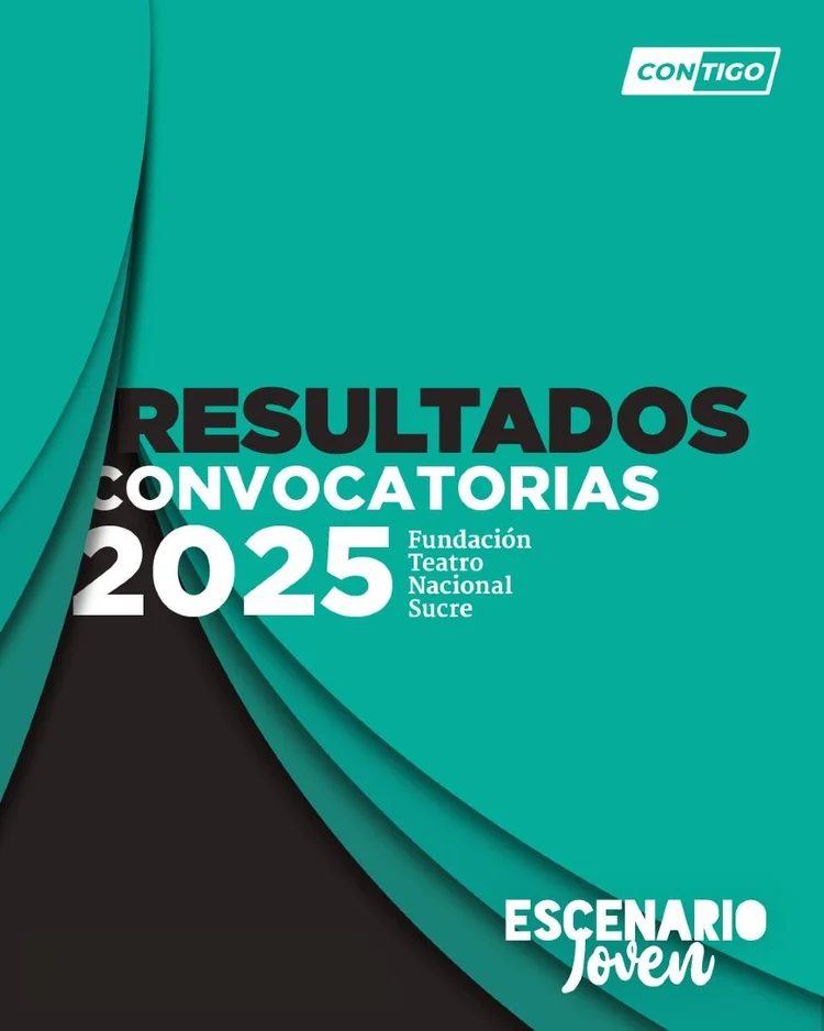 Resultados de la Convocatoria Nacional para el Proyecto Escenario Joven 2025